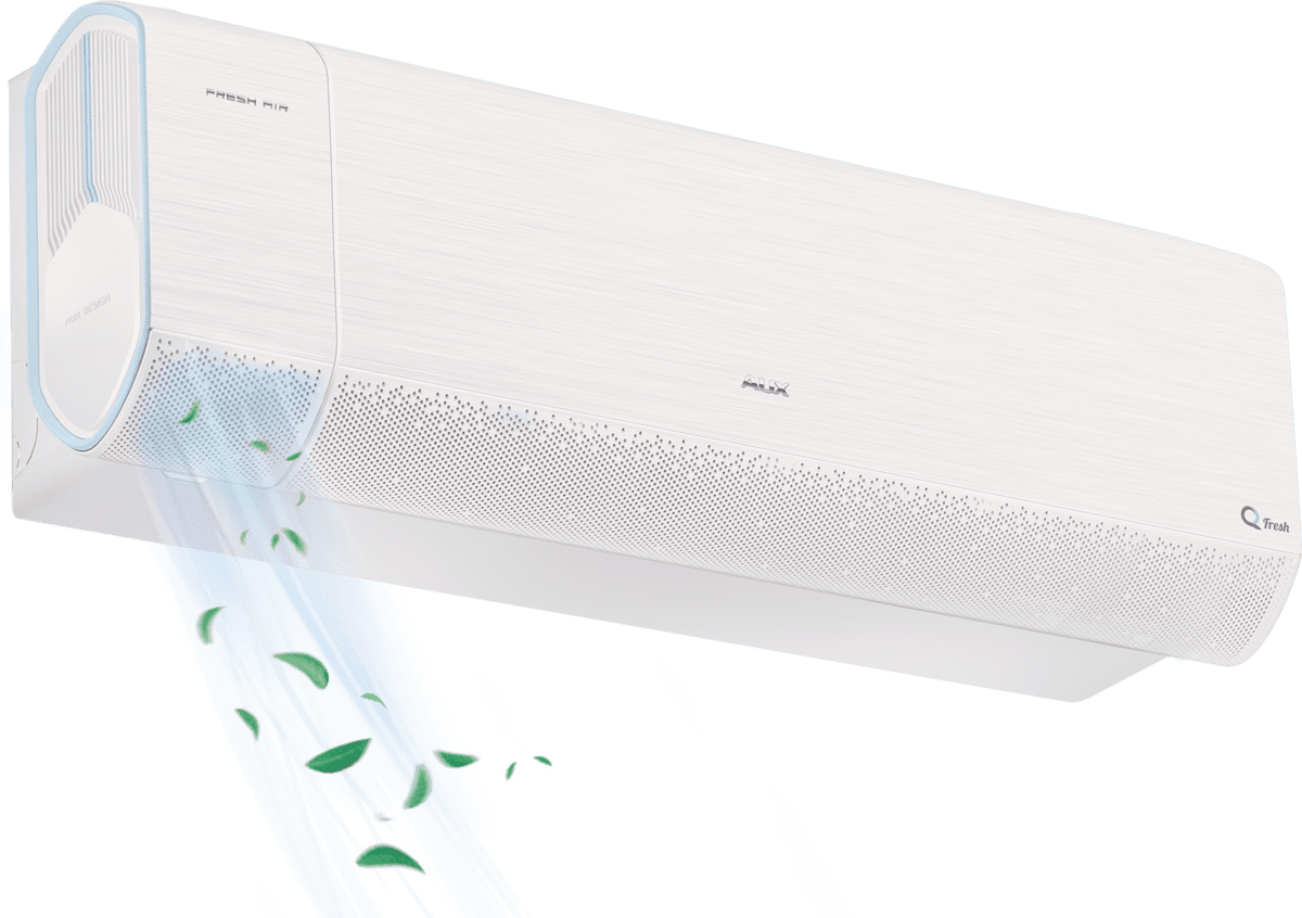 Настенная сплит-система AUX ASW-H12A4/QF-R2DI + AS-H12A4/QF-R2DI, белый